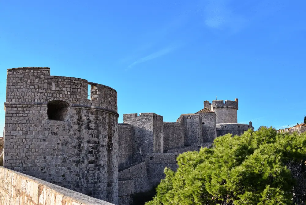 Die Stadtmauern in Dubrovnik