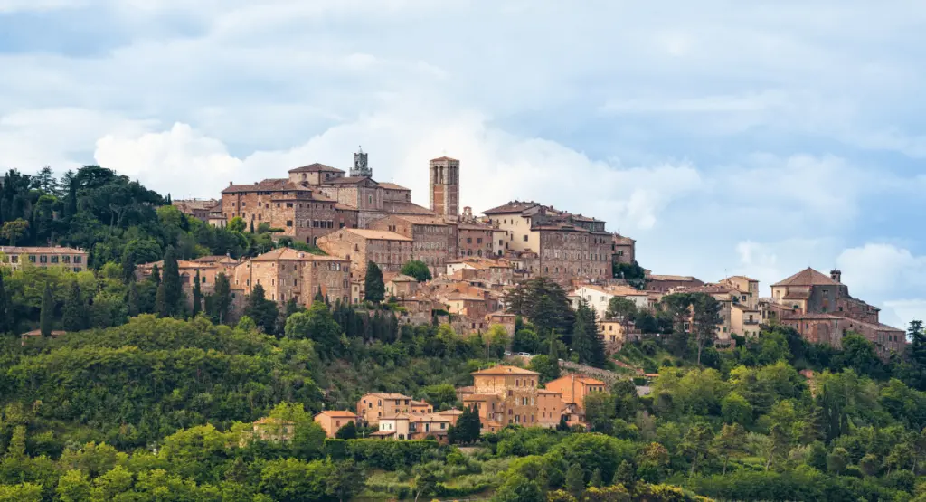 Montepulciano in Toskana