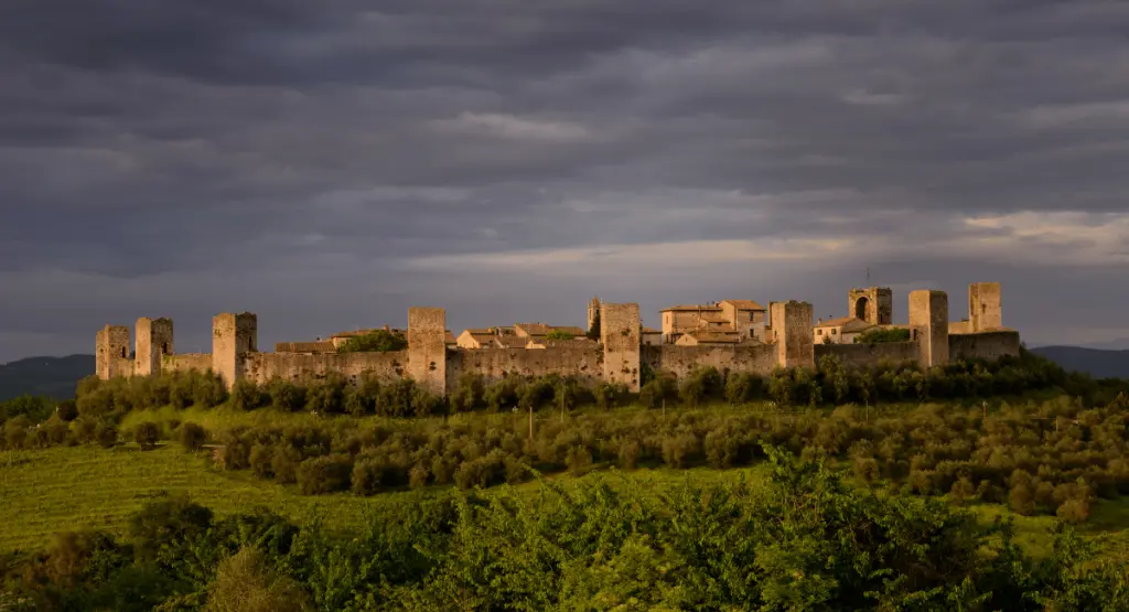 Monteriggioni in Toskana