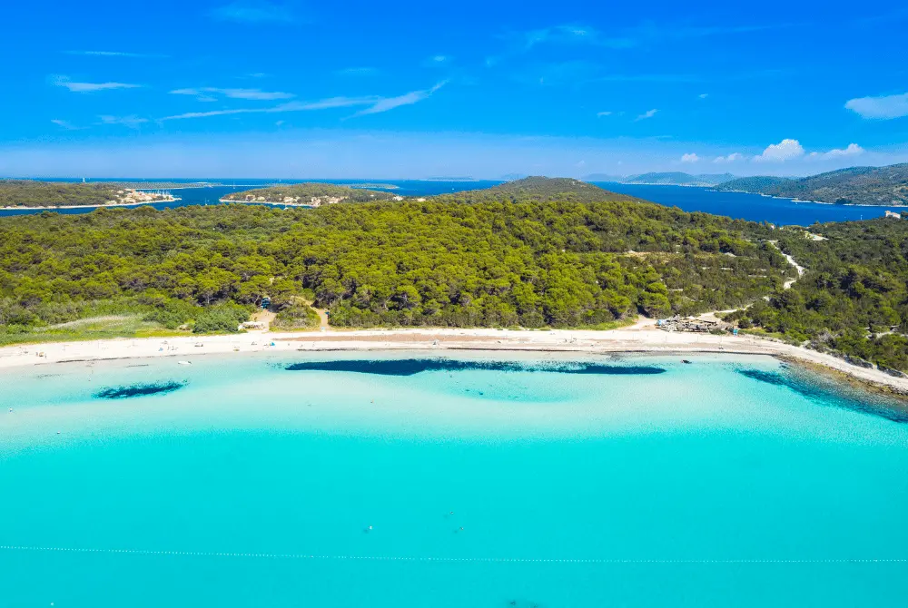 Strand Sakarun, Insel Dugi - Kroatien