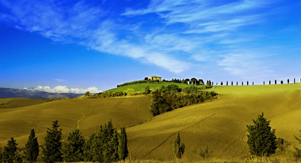 Val d'Orcia in Toskana